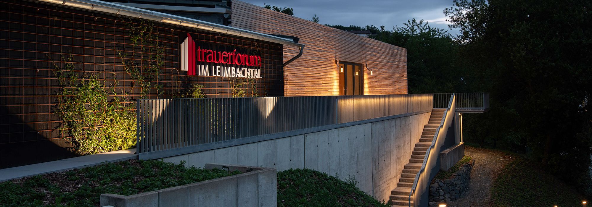 Außenansicht trauerforum pietät siegen im Leimbachtal